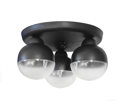 Φωτιστικό οροφής C-010CE 3L BLACK