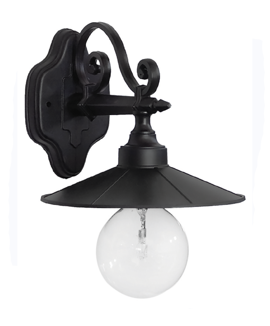 images Απλίκα επιτοίχια LP-150AK-M BLACK