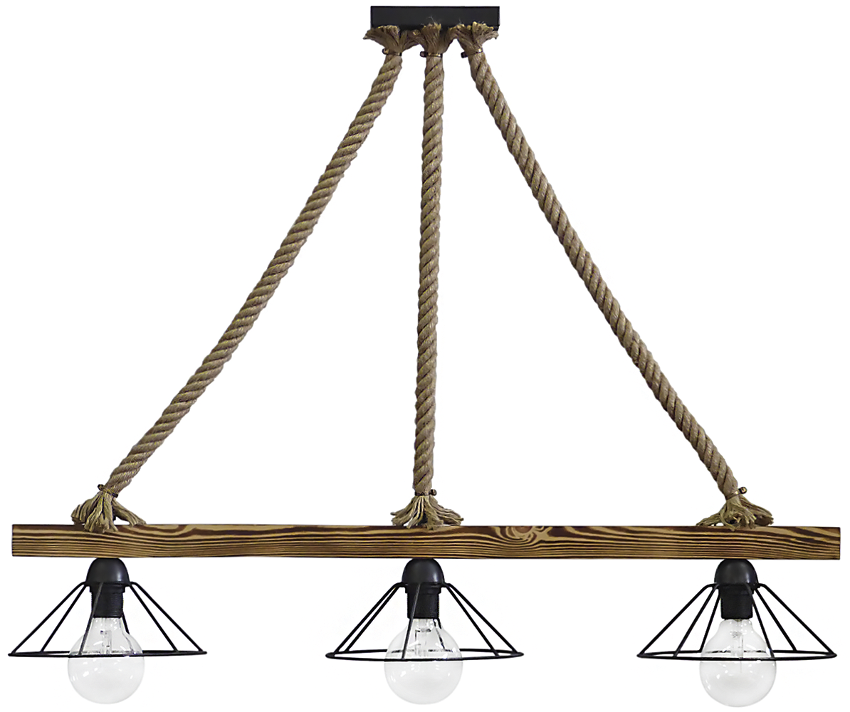 images Φωτιστικό ράγα σχοινί UT-350 3L RAGA ROPE