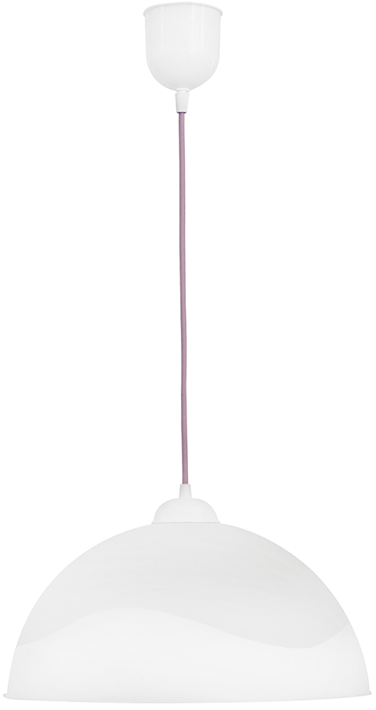 images Κρεμαστό φωτιστικό SFERA/36 1/L WHITE-PINK