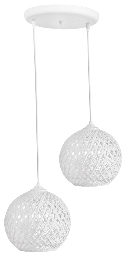 SILK/2L PENDEL WHITE ΚΡΕΜΑΣΤΟ