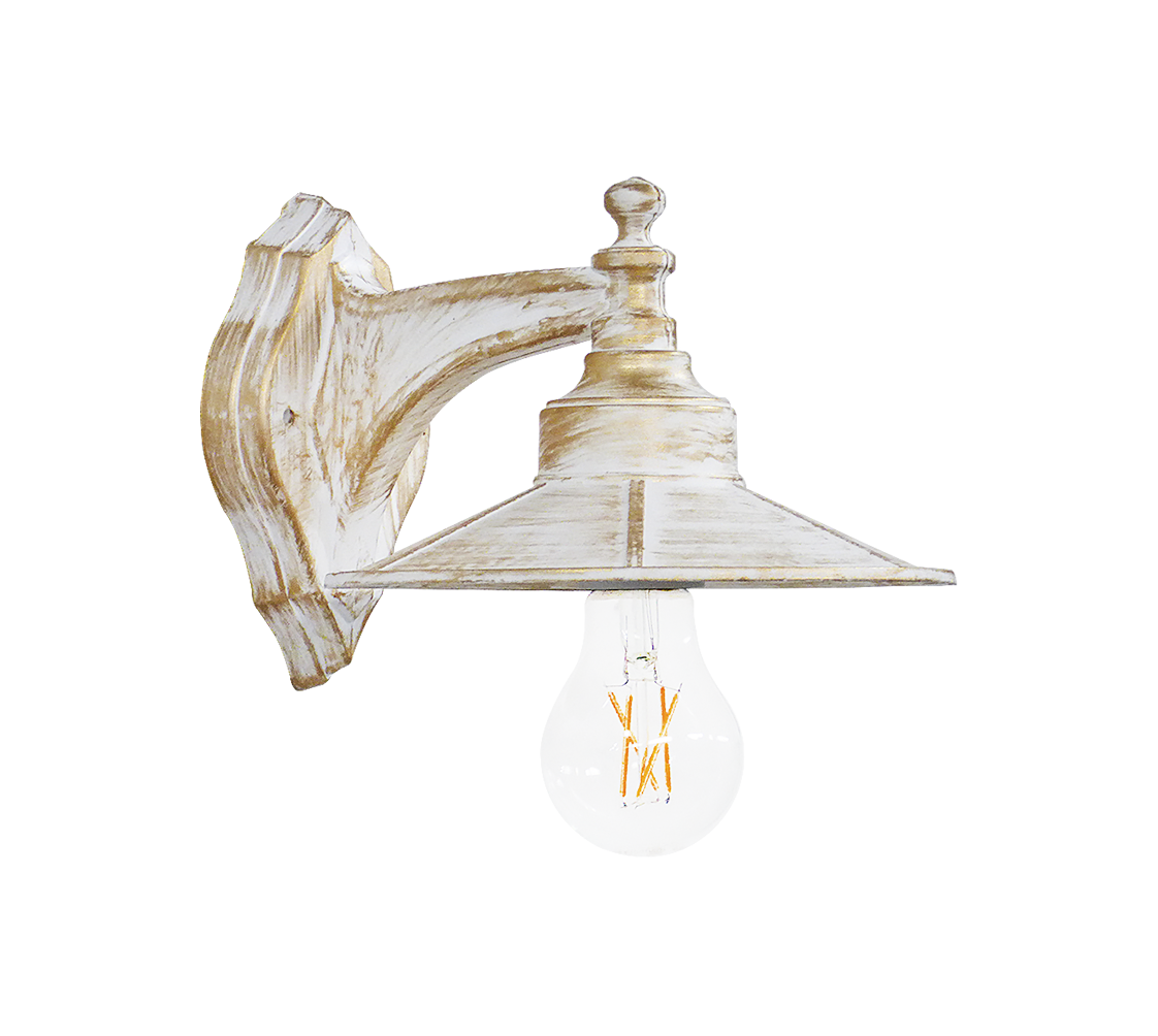 images Φωτιστικό τοίχου / απλίκα LP-150ΑΝ WHITE-BRONZE