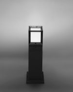 Εδάφους μοντέρνο 4γωνο πλαστικό 70CM D-266 BLACK