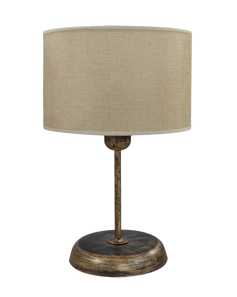 images ΠΟΡΤΑΤΙΦ TL-05 Φ20 BRONZE-BEIGE ΜΕ ΑΜΠΑΖΟΥΡ ΚΥΛΙΝΔΡΟ
