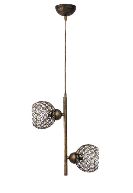 S-20K-A' CHRIS 2L BRONZE ΚΡΕΜΑΣΤΟ CRYSTAL