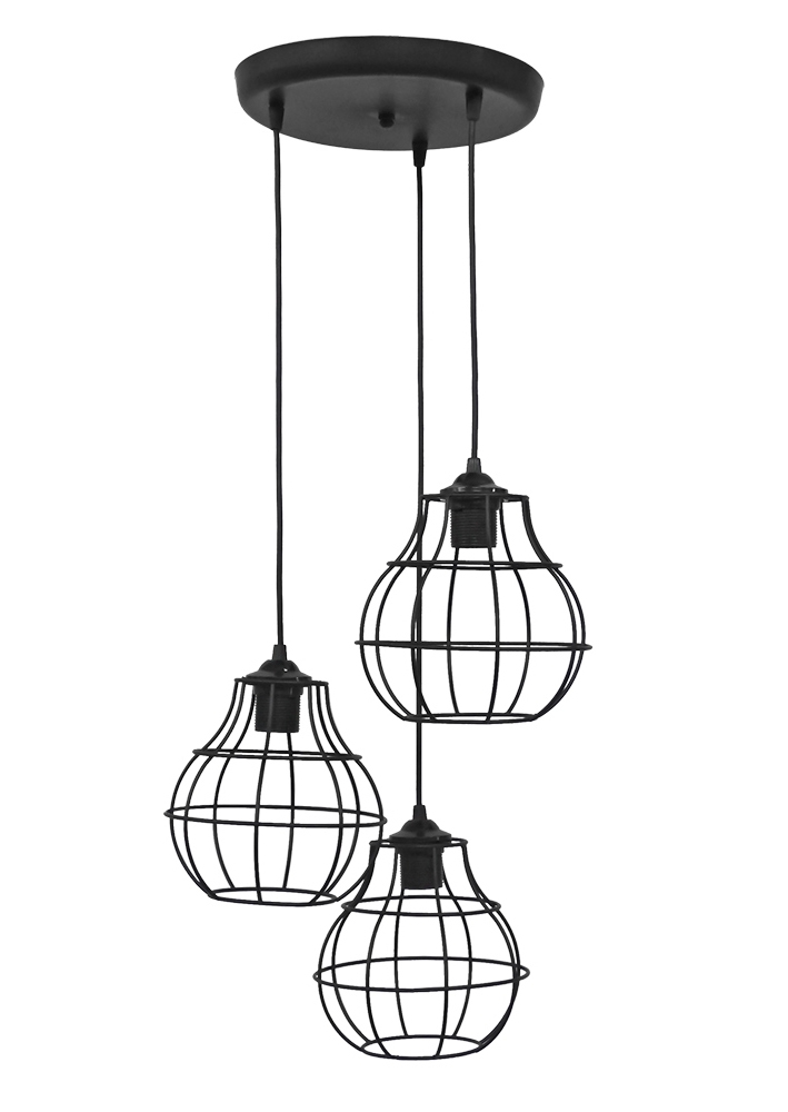 images ΚΡΕΜΑΣΤΟ ΑΝΙΣΟΠΕΔΟ PUMKIN FUN-50 PENDEL 3/L BLACK