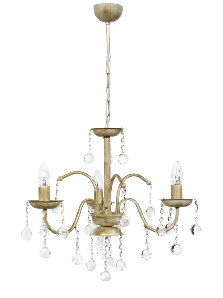 images BISTRO/3L WHITE-BRONZE ΠΟΛΥΦΩΤΟ Ε/14 ΚΕΡΙ ΜΕ ΚΡΥΣΤΑΛΛΑ