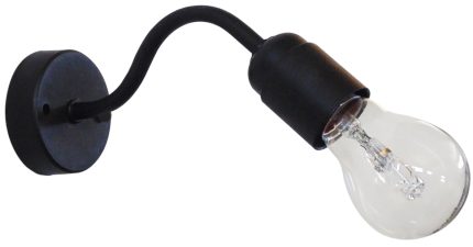 Φωτιστικό τοίχου / απλίκα AS-26 AP 1/L BLACK