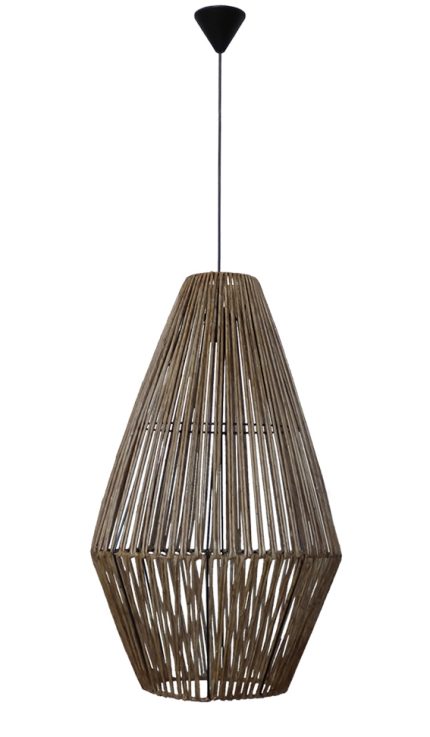 GEO-Β- 1L BROWN ΚΡΕΜΑΣΤΟ Φ45 ΨΗΛΟ ΣΤΥΛ ΜΠΑΜΠΟΥ h142xΦ45