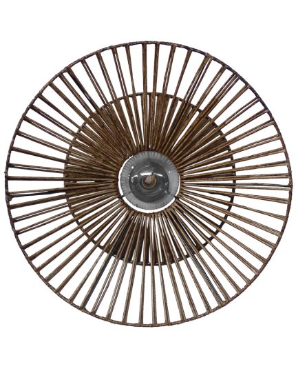 VC-C- CE 1/L BROWN ΟΡΟΦΗΣ/ΤΟΙΧΟΥ 2ΠΛΟ Φ60/Φ40 ΚΩΝΙΚΟ ΣΤΥΛ ΜΠΑΜΠΟΥ h20xΦ60
