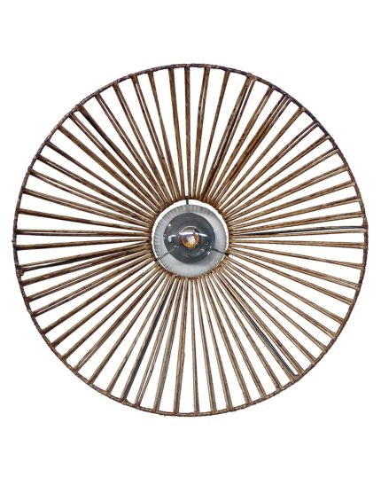 VC-C- CE 1/L BROWN ΟΡΟΦΗΣ/ΕΠΙΤΟΙΧΙΟ 2ΠΛΟ Φ60/Φ40 ΚΩΝΙΚΟ ΣΤΥΛ ΜΠΑΜΠΟΥ h20xΦ60