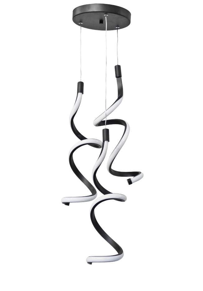 images LED ΦΩΤΙΣΤΙΚΟ COBRA 3L BLACK 3x24W 4000K & 6500K h85xΦ30
