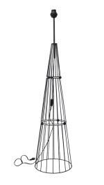 FLB-11 ΜΑΥΡΟ-BLACK ΔΑΠΕΔΟΥ ΒΑΣΗ (ΚΙΤ-3ΤΕΜΑΧΙΩΝ)h130 x Φ32