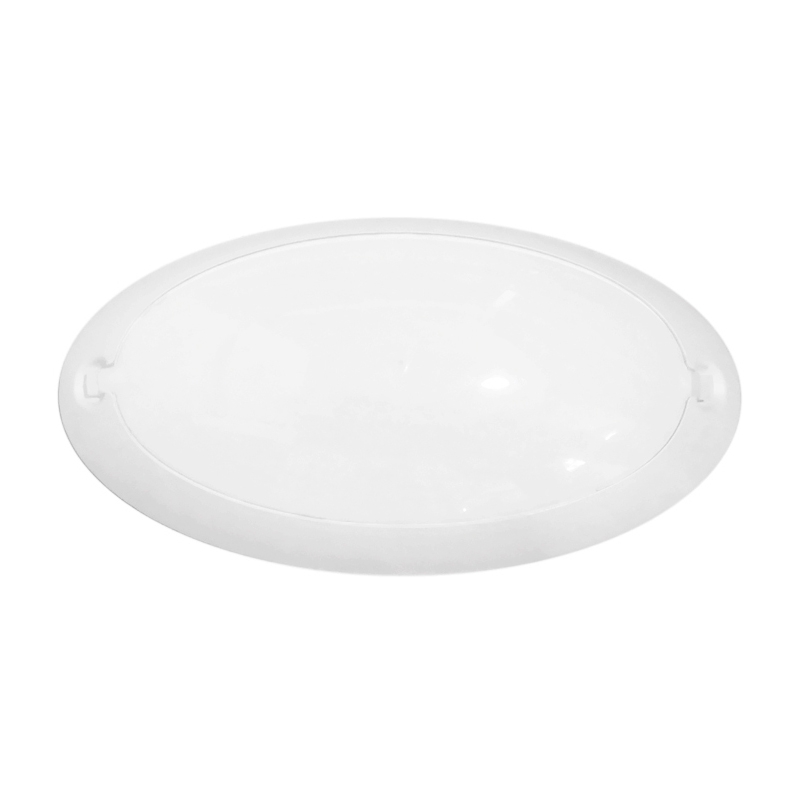 images Φωτιστικό τοίχου D-212 WHITE ΕΝΣΩΜΑΤΩΜΕΝΟ LED 12W ΟΒΑΛ