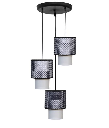 HK-10PENDEL 3L BLACK-WHITE