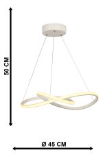 MERCURY-50 LED WHITE 48W ΦΩΤΙΣΤΙΚΟ LED