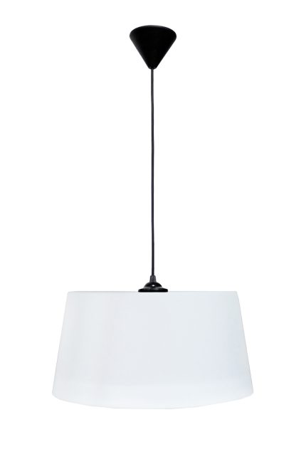 DRUM 1L BL-WHITE Φ35 PENDEL ΚΡΕΜΑΣΤΟ ΠΛΑΣΤΙΚΟ Ε/27