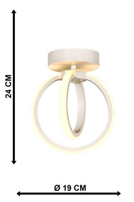 VENUS-20CE LED WHITE 24W ΦΩΤΙΣΤΙΚΟ LED