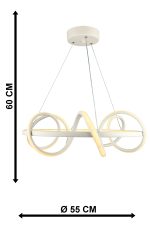 SPACE-50 LED WHITE 120W 3000K/4000K/6500K ΦΩΤΙΣΤΙΚΟ LED