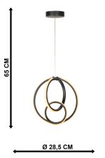 NEON-29 LED GOLD 48W 3000K/4000K/6500K ΦΩΤΙΣΤΙΚΟ LED