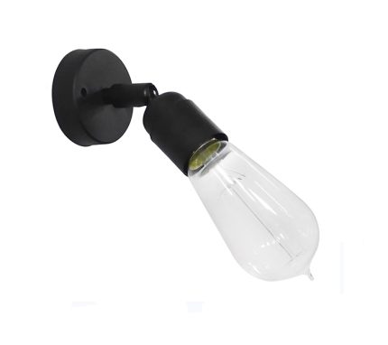 Φωτιστικό τοίχου / απλίκα KA-01KEY 1L BLACK