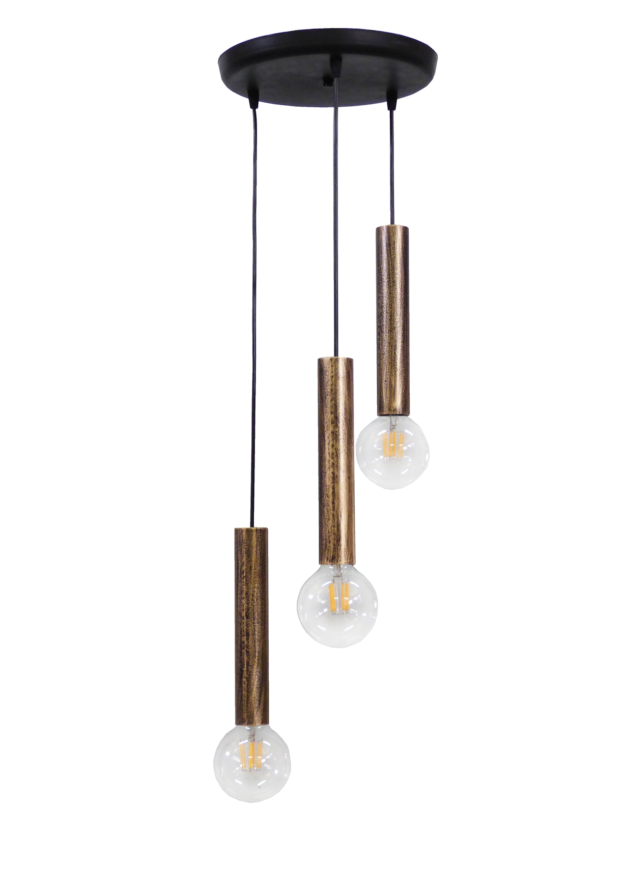 images Φωτιστικό S-42PENDEL 3/L BRONZE