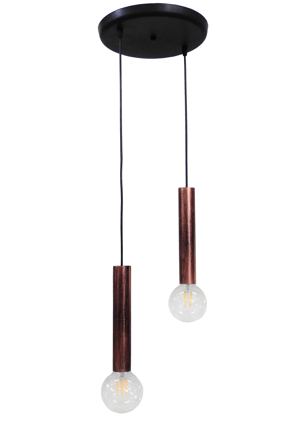 images Φωτιστικό S-42PENDEL 2/L COPPER