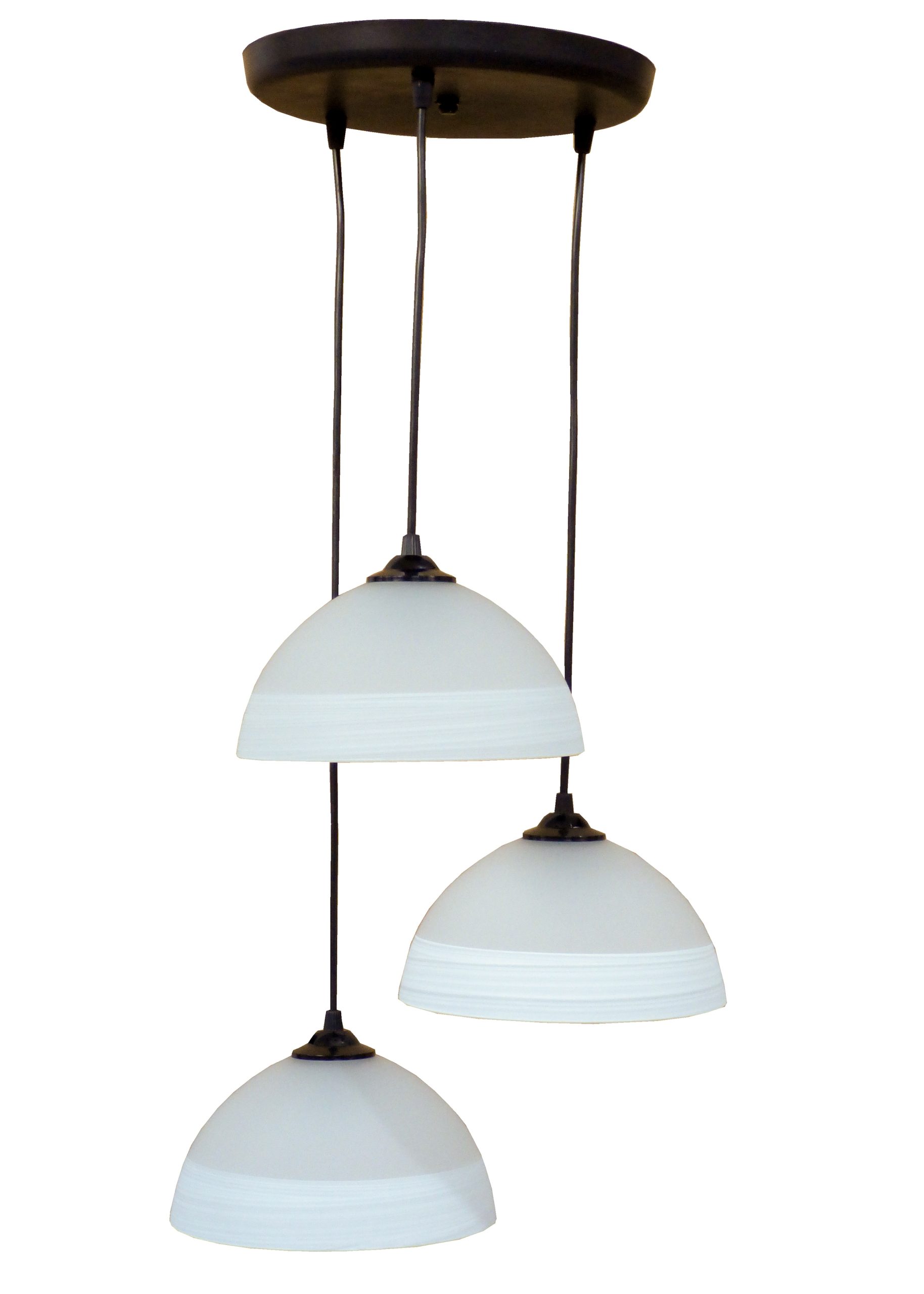 images Φωτιστικό /οροφής ανισόπεδο GL-1020PENDEL 3L BL-WH